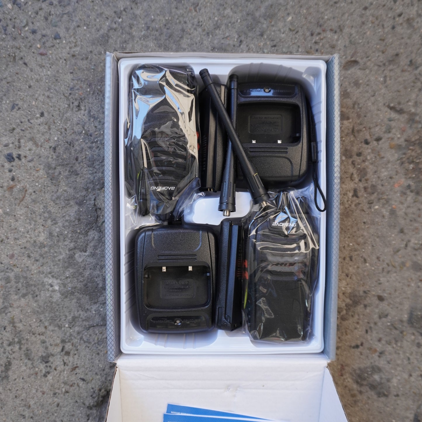 BAOFENG Walkie-Talkie 2 piezas