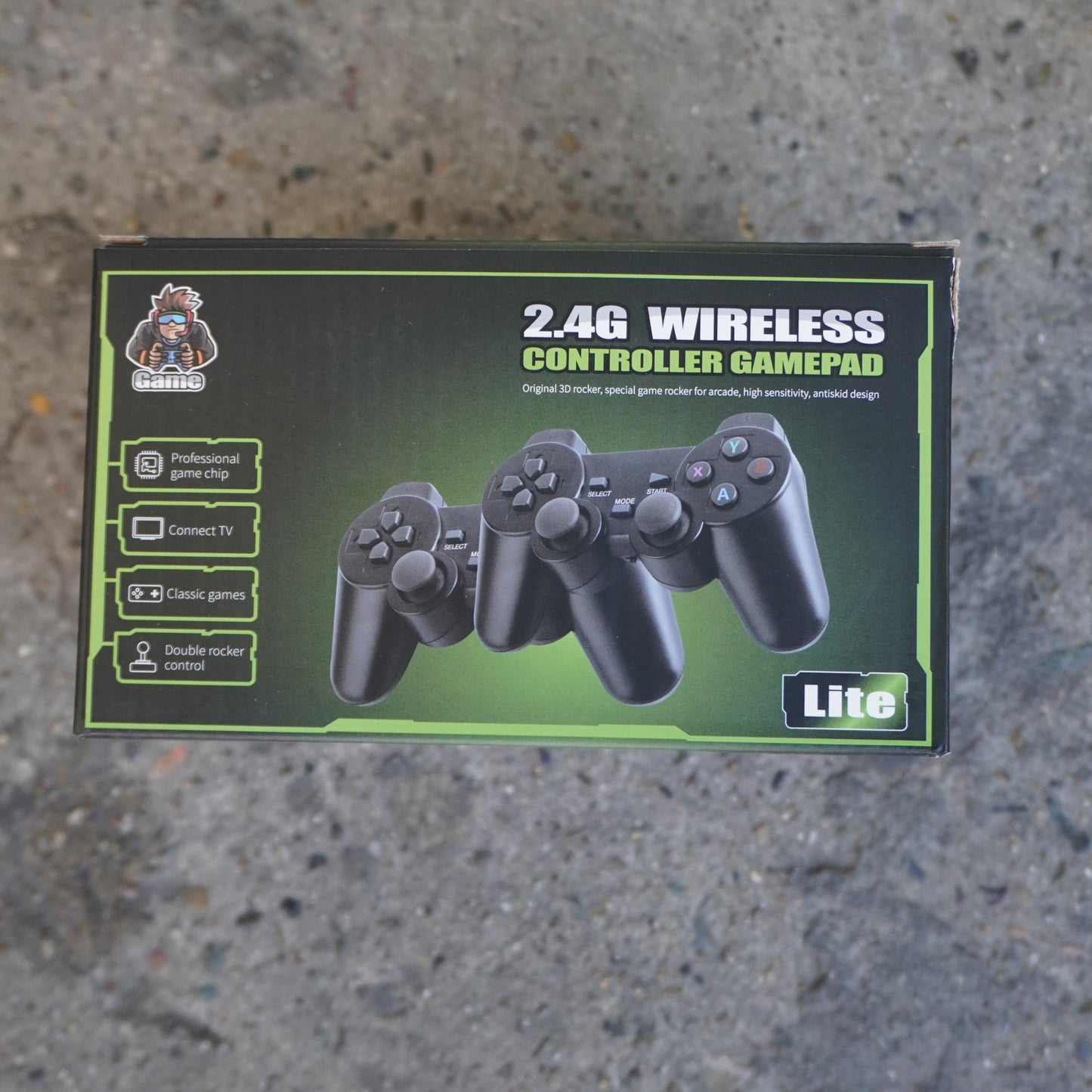 2.4 wireless controller gamepad 2pcs