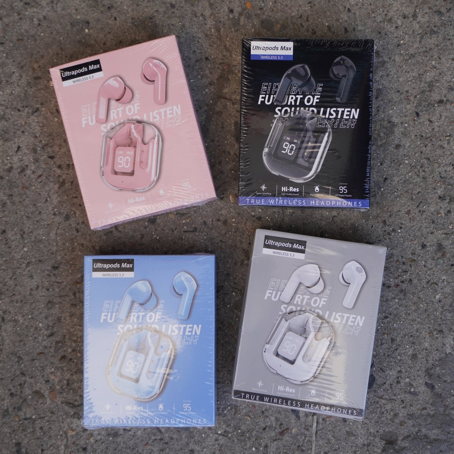 AUDIFONOS ULTRAPODS MAX NEGROS