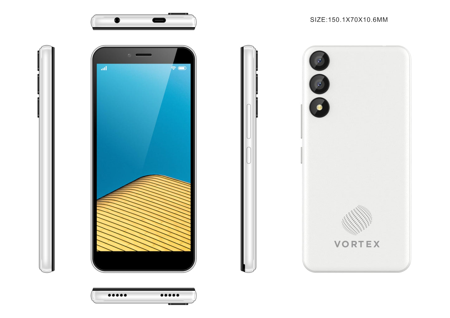 VORTEX - C24 3 GB de RAM + 16 GB (DESBLOQUEADO DE FABRICA)