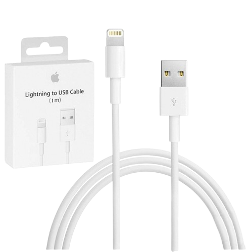 CABLE IPHONE USB-LIGHTNING 1M (1 PCS)