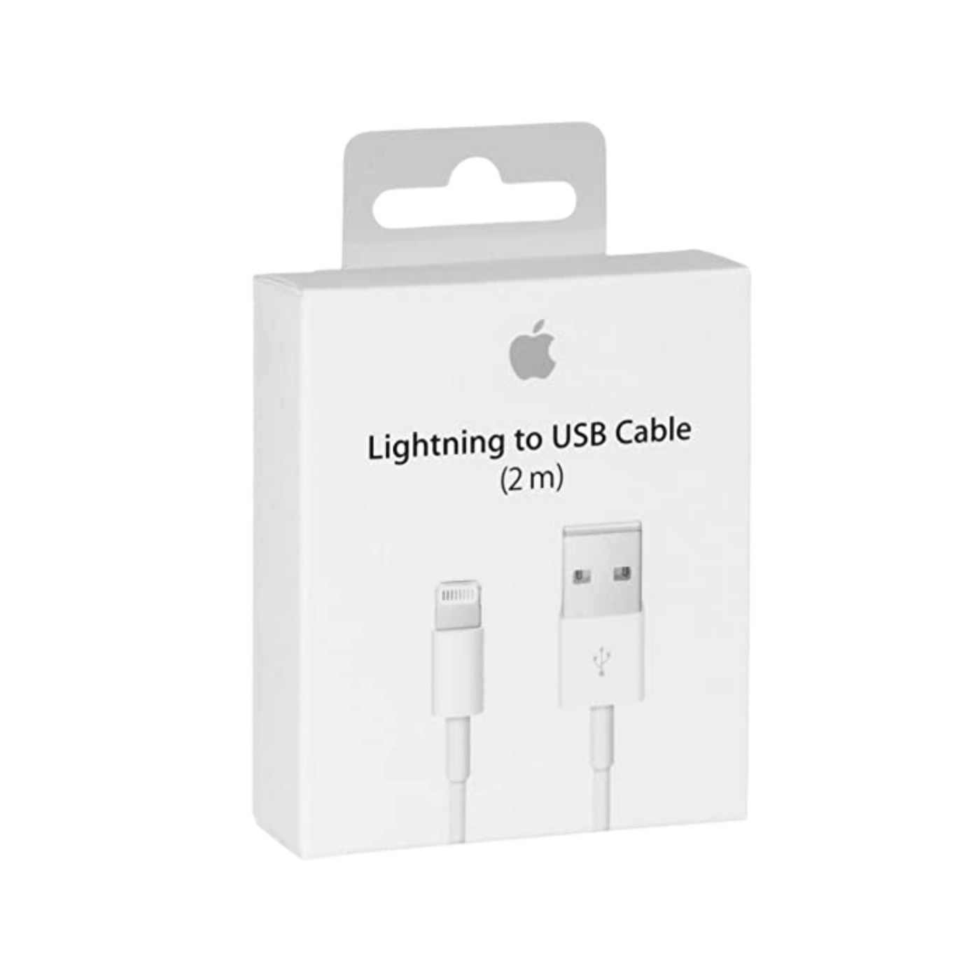 CABLE IPHONE USB-LIGHTNING 2M (1 PC)