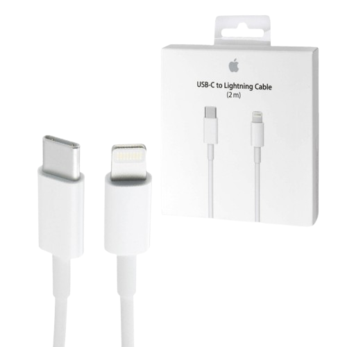 CABLE IPHONE C-LIGHTNING 2M (1 PCS)