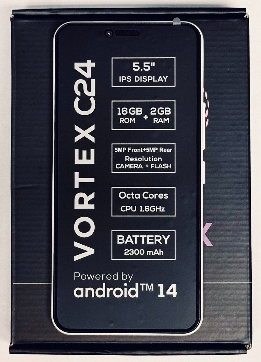 VORTEX - C24 3 GB de RAM + 16 GB (DESBLOQUEADO DE FABRICA)